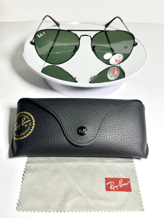 Rayban aviator VERRE+POLARISÉ (زجاج)